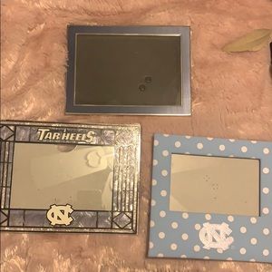 3 5x7 Tarheels Frames